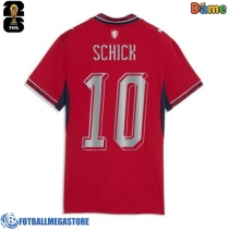 Fotballdrakt Dame Tsjekkia Patrik Schick #10 Hjemmedrakt VM 2026 Kortermet